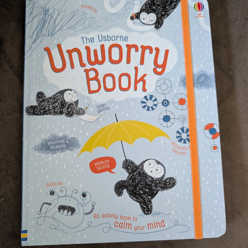 Usborne Unworry Book - Multicolor Activity Book